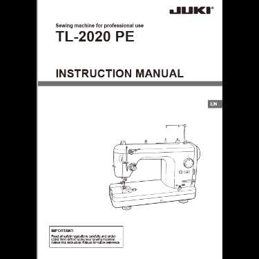 juki sewing machine parts diagram