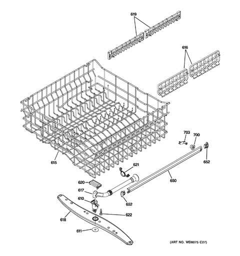 ge portable dishwasher parts diagram