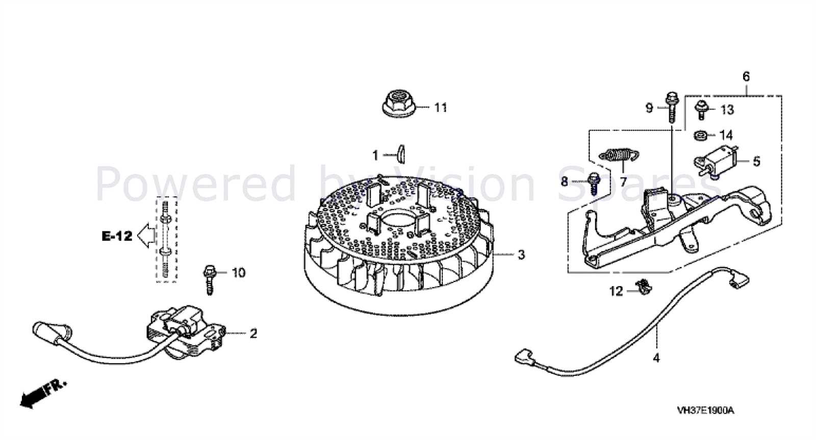 honda izy parts diagram