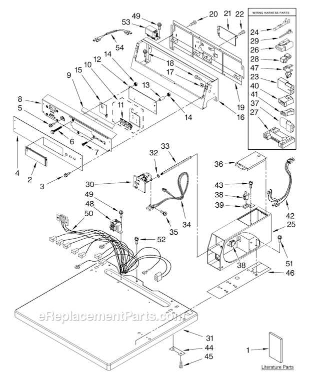 maytag quiet series 300 dishwasher parts diagram