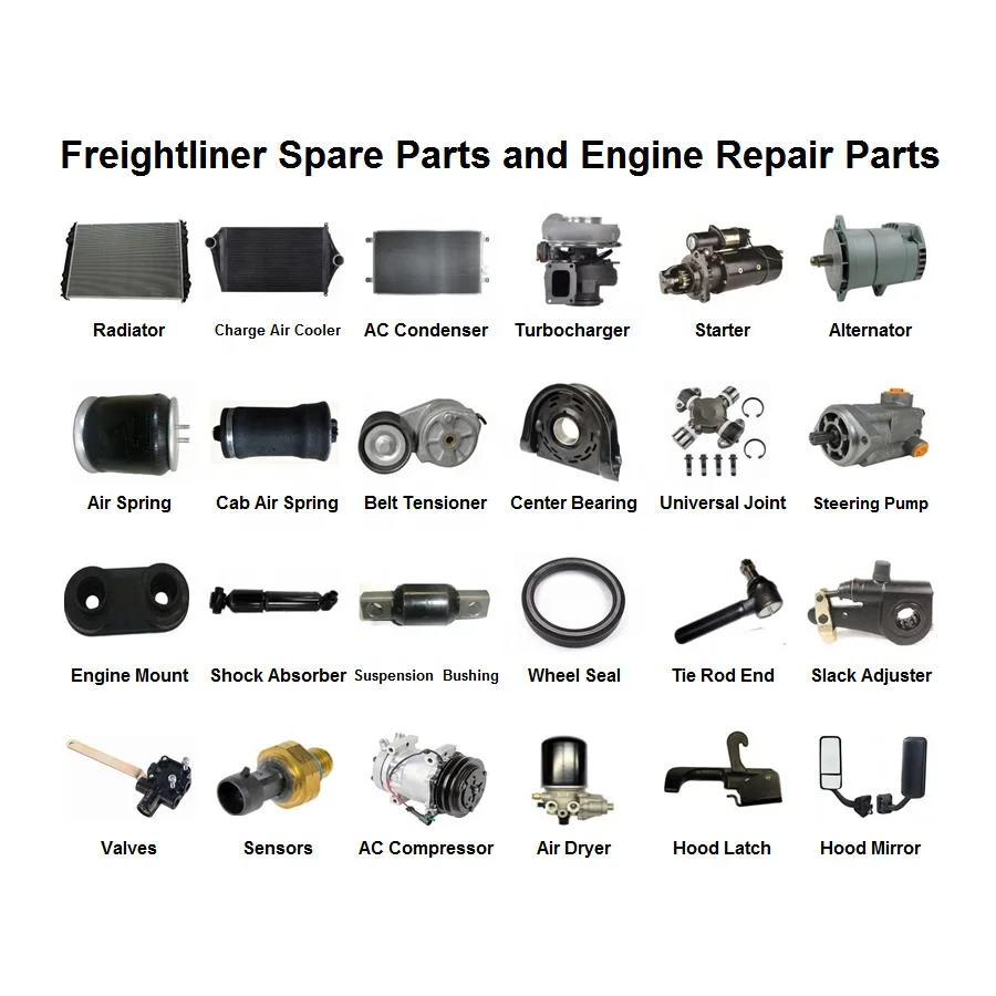 freightliner engine parts diagram