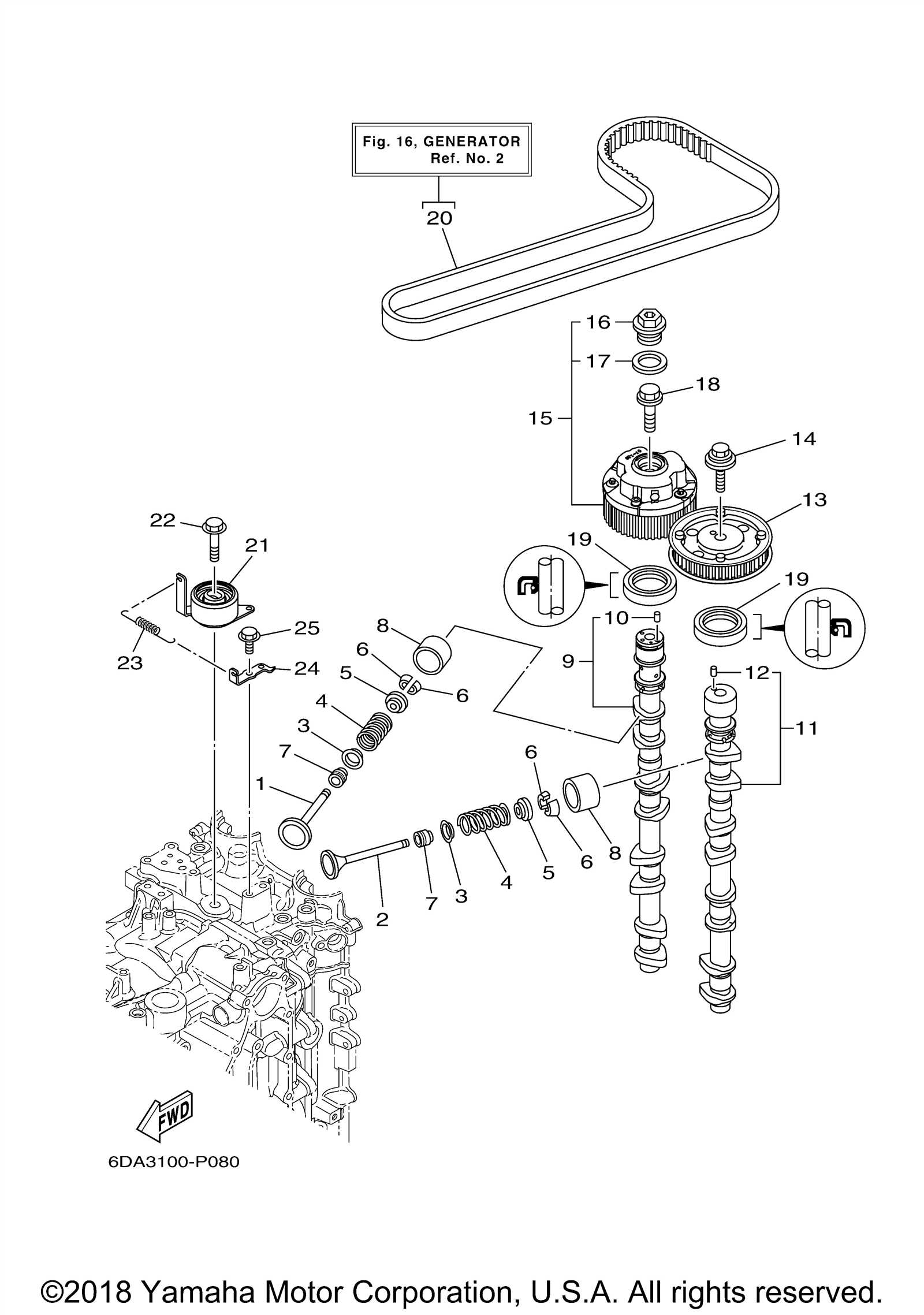 yamaha f200xb parts diagram