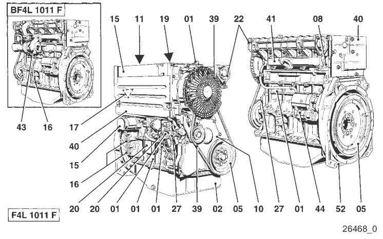 deutz engine parts diagram