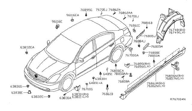 2011 nissan altima parts diagram