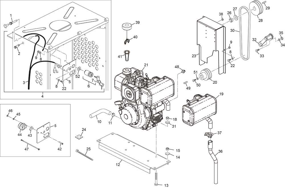 yanmar engine parts diagram