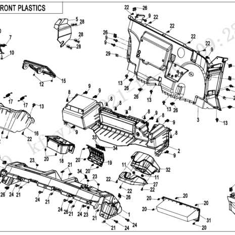 cfmoto uforce 1000 parts diagram