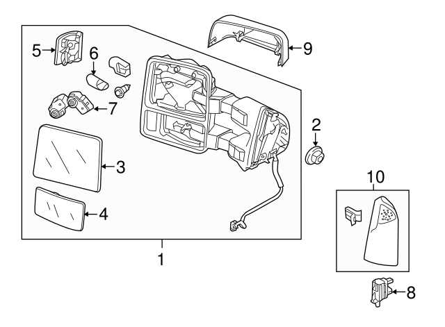 2012 ford f250 parts diagram