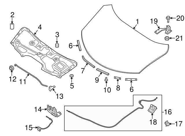 2015 nissan rogue parts diagram