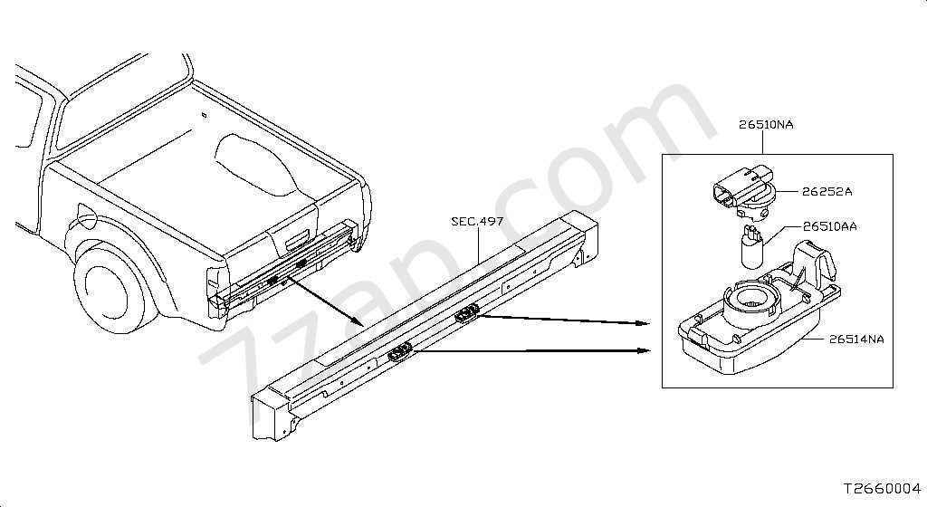 2007 nissan frontier parts diagram