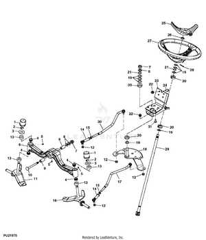 john deere x340 54 inch deck parts diagram