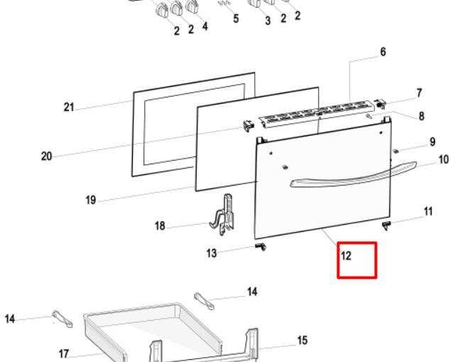 hotpoint oven parts diagram