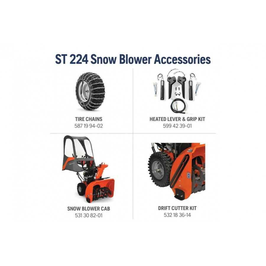 husqvarna snowblower parts diagram