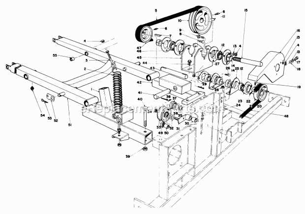 toro 524 parts diagram