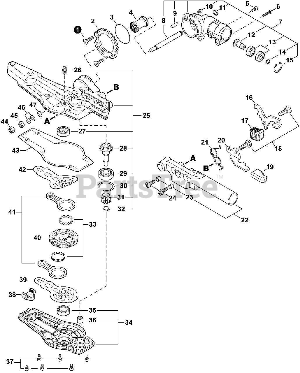 shindaiwa hedge trimmer parts diagram