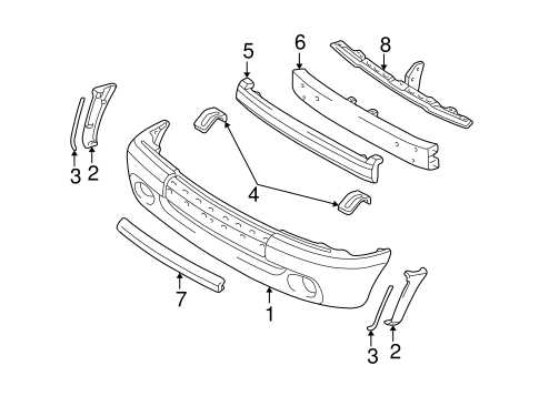 toyota tundra front end parts diagram