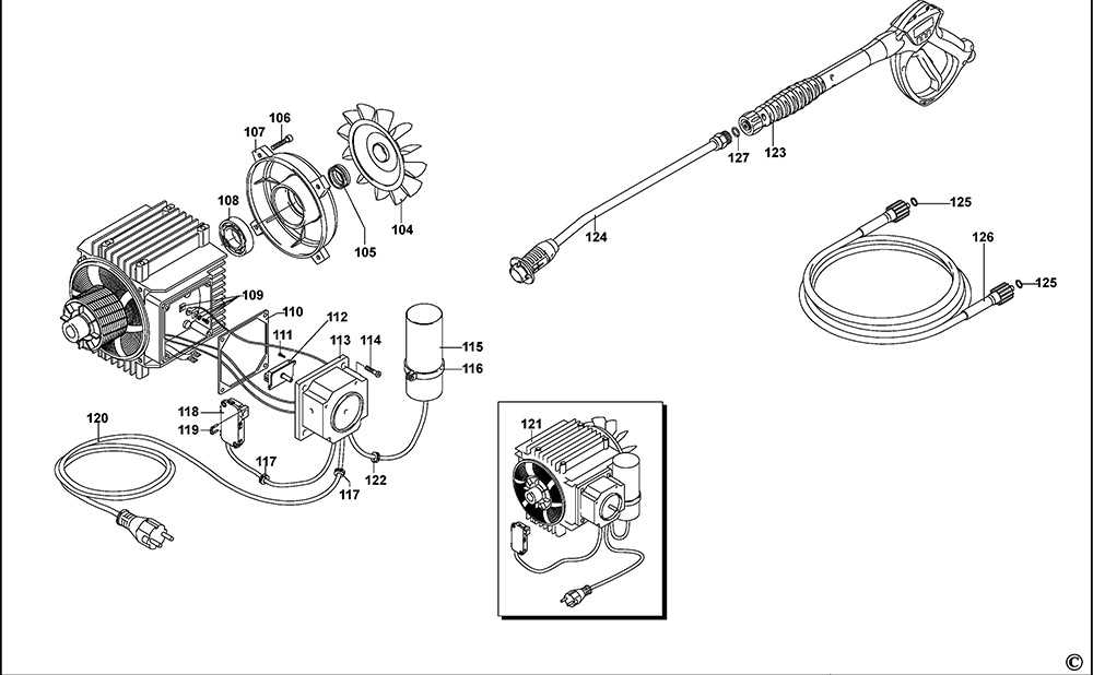 dewalt pressure washer parts diagram