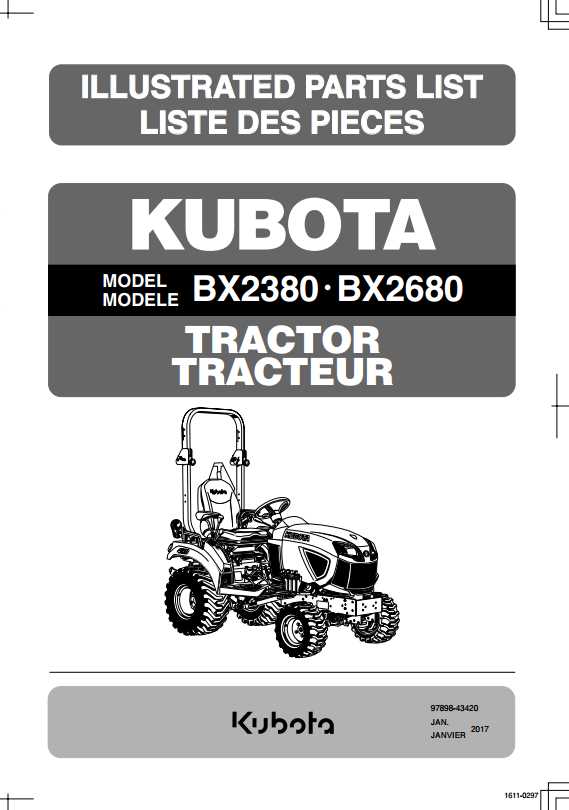 kubota bx2680 parts diagram