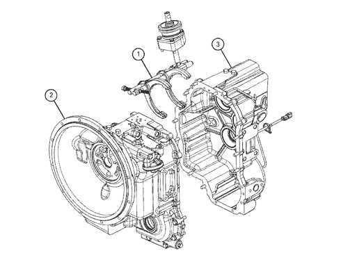 2008 ford escape transmission parts diagram