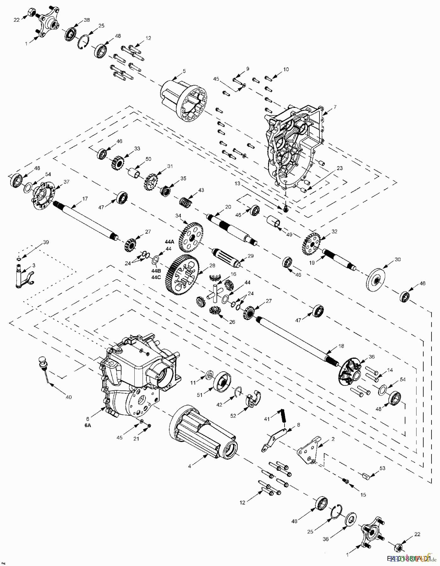 cub cadet 1320 parts diagram