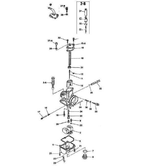 keihin cvk carburetor parts diagram