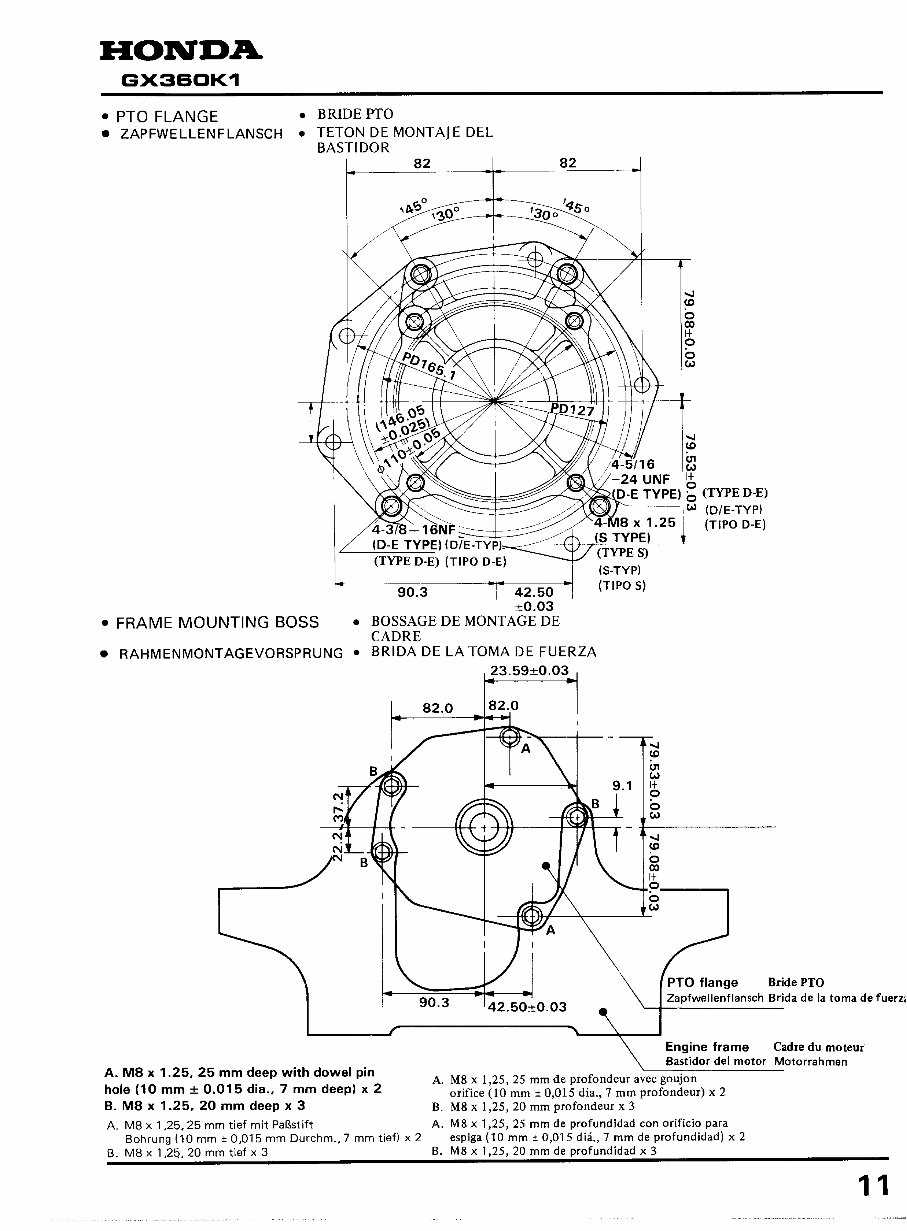 honda gx360 parts diagram