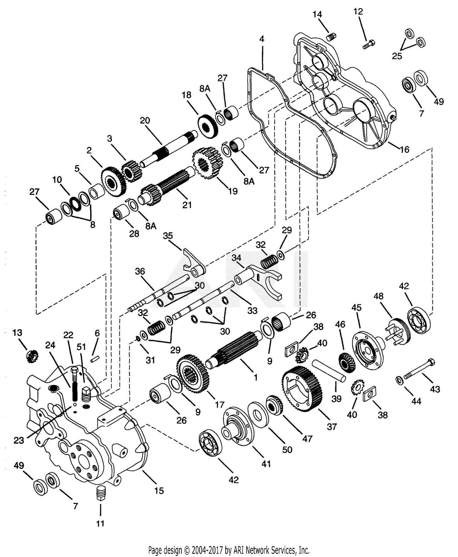 kubota zd21 mower deck parts diagram