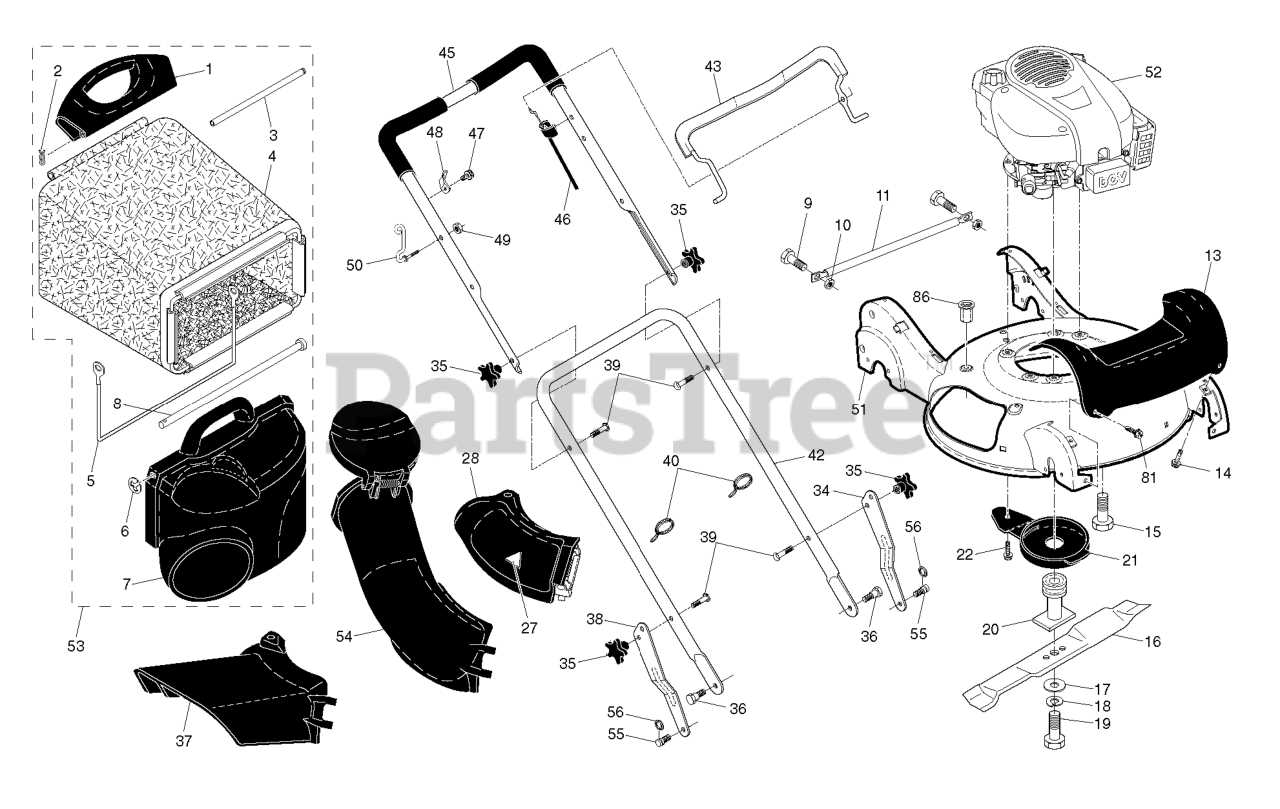 husqvarna lc221rh parts diagram