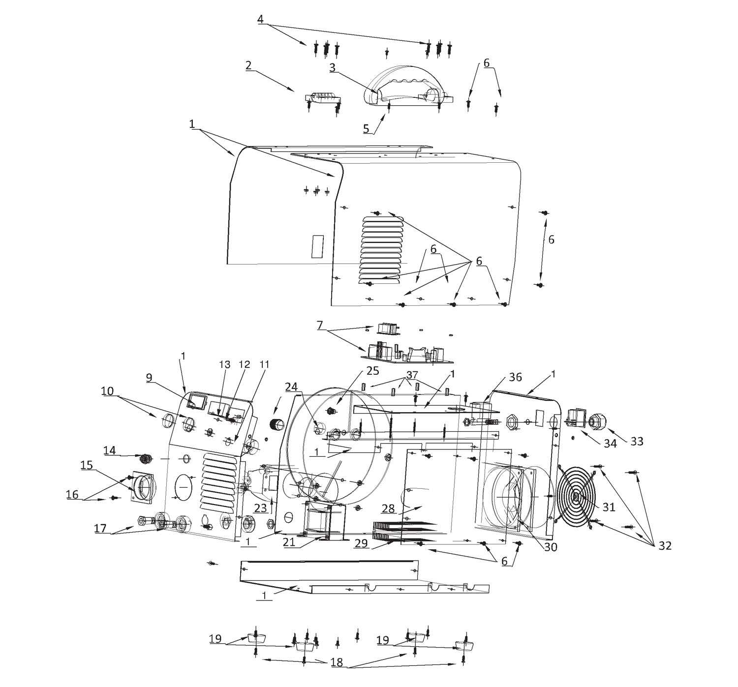 canadiana snowblower parts diagram