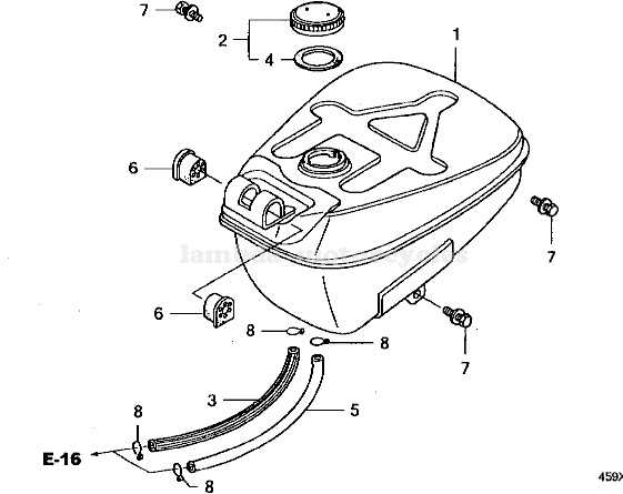 fuel tank parts diagram