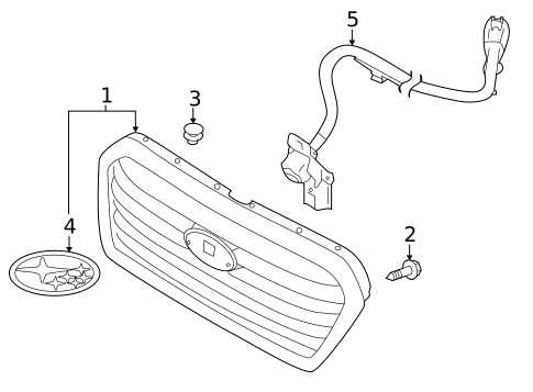 subaru ascent parts diagram