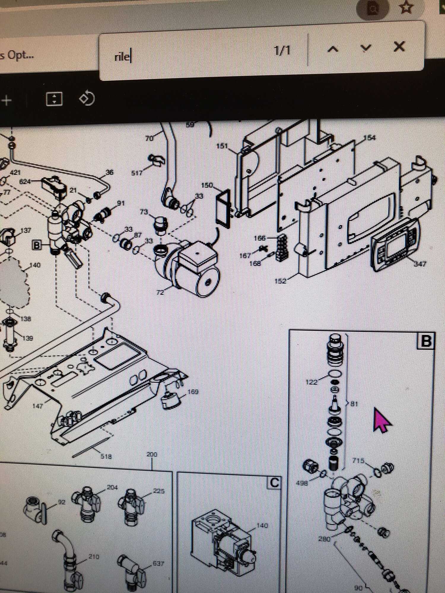 baxi luna 310 fi parts diagram