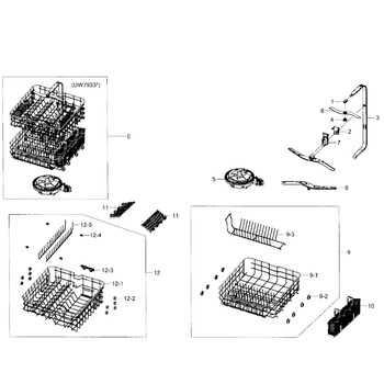 thermador dishwasher parts diagram