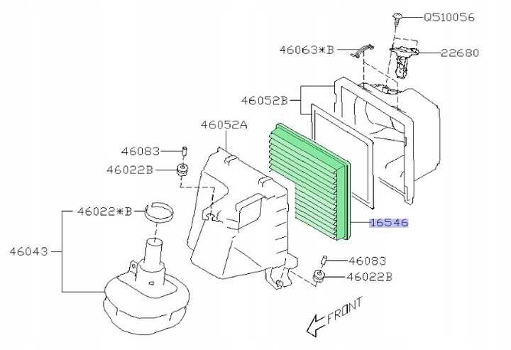 subaru ascent parts diagram