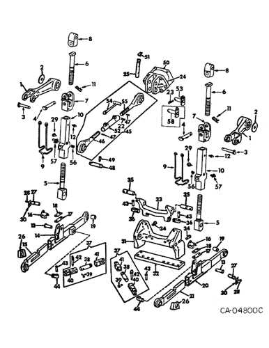 international 1086 parts diagram