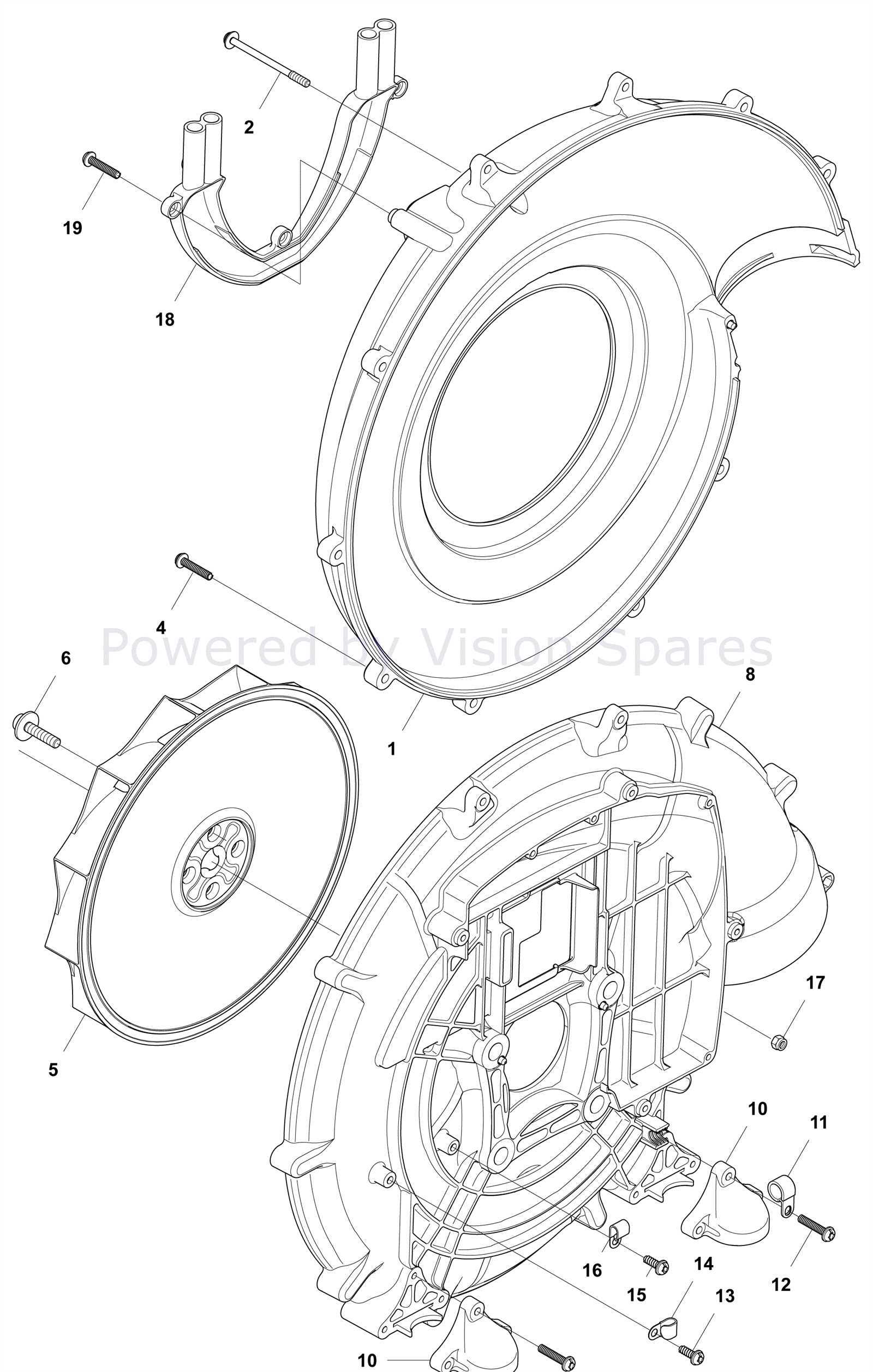 husqvarna 580bts parts diagram