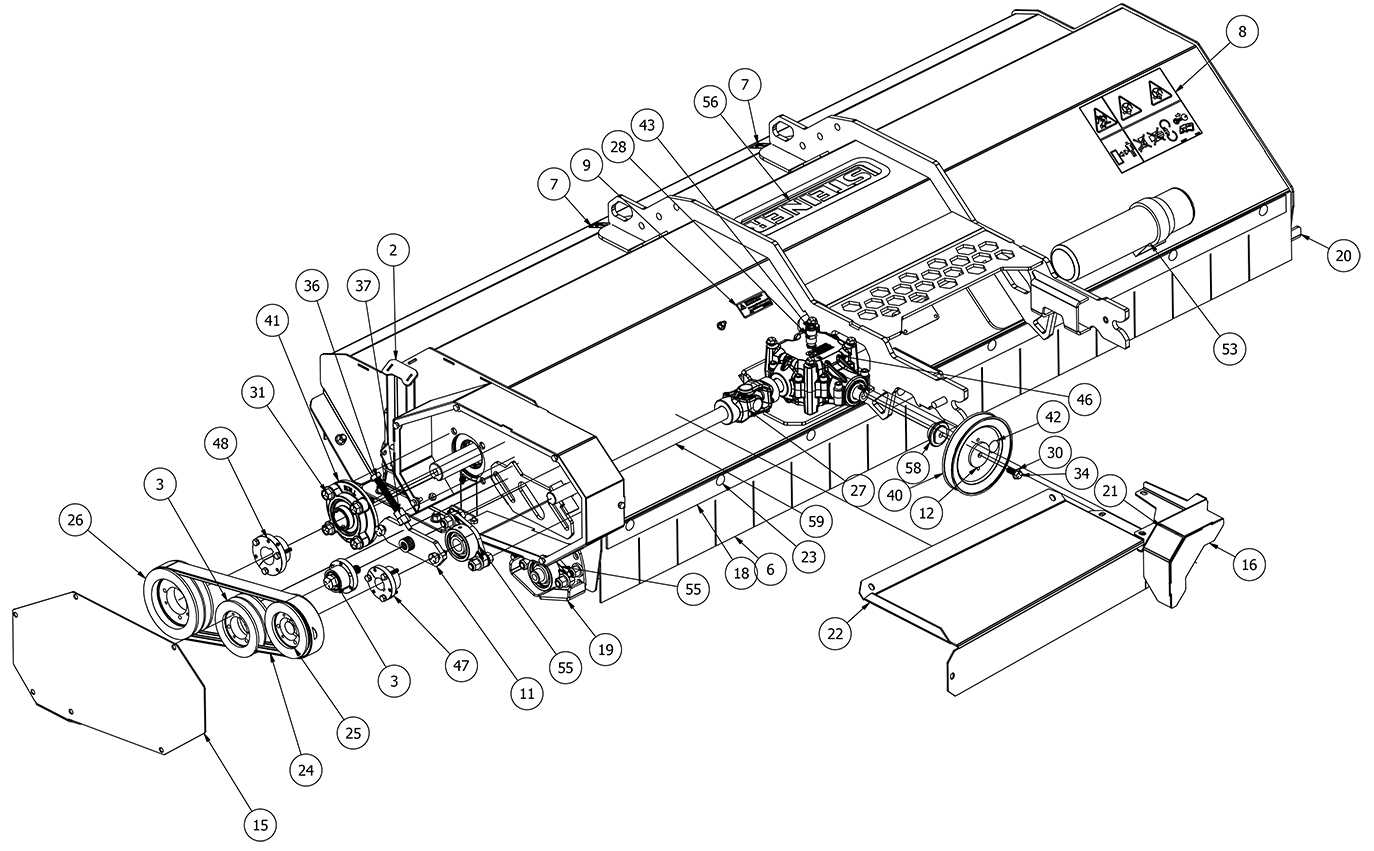 land pride tiller parts diagram