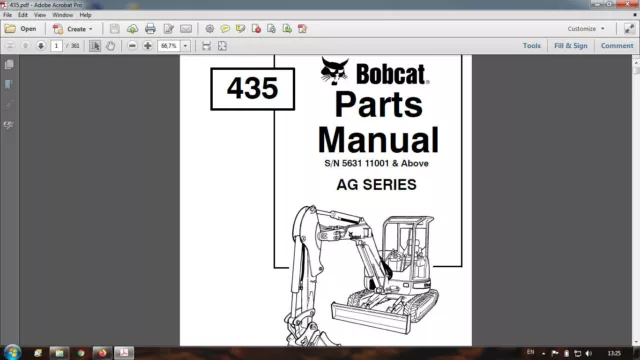 bobcat 751 parts diagram