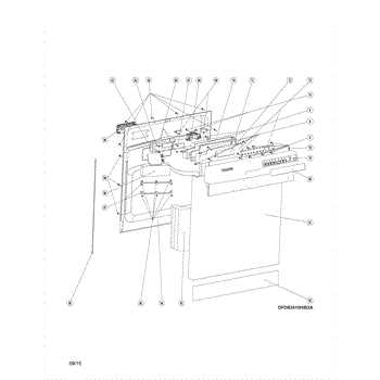 kenmore dishwasher model 587 parts diagram