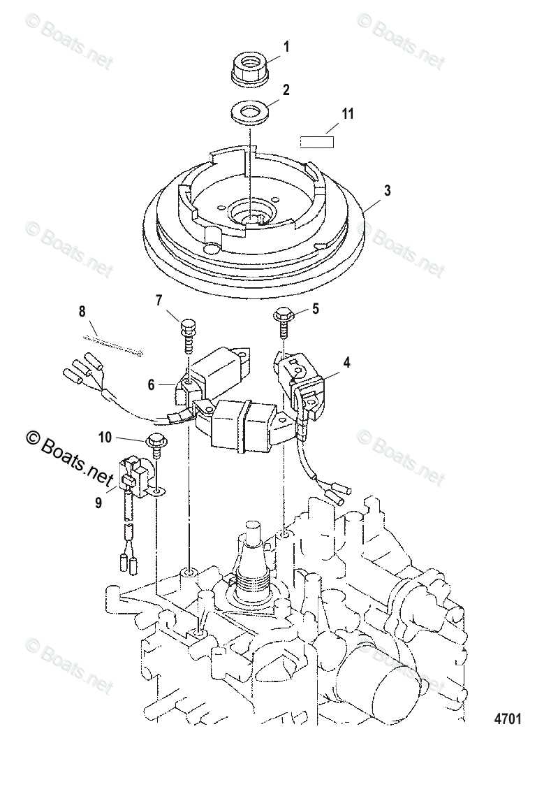 mercury 9.9 outboard parts diagram