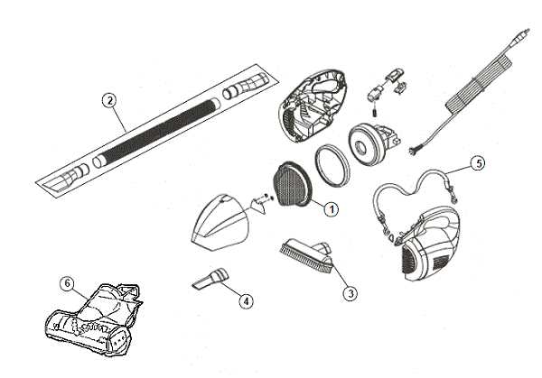 dirt devil power max parts diagram