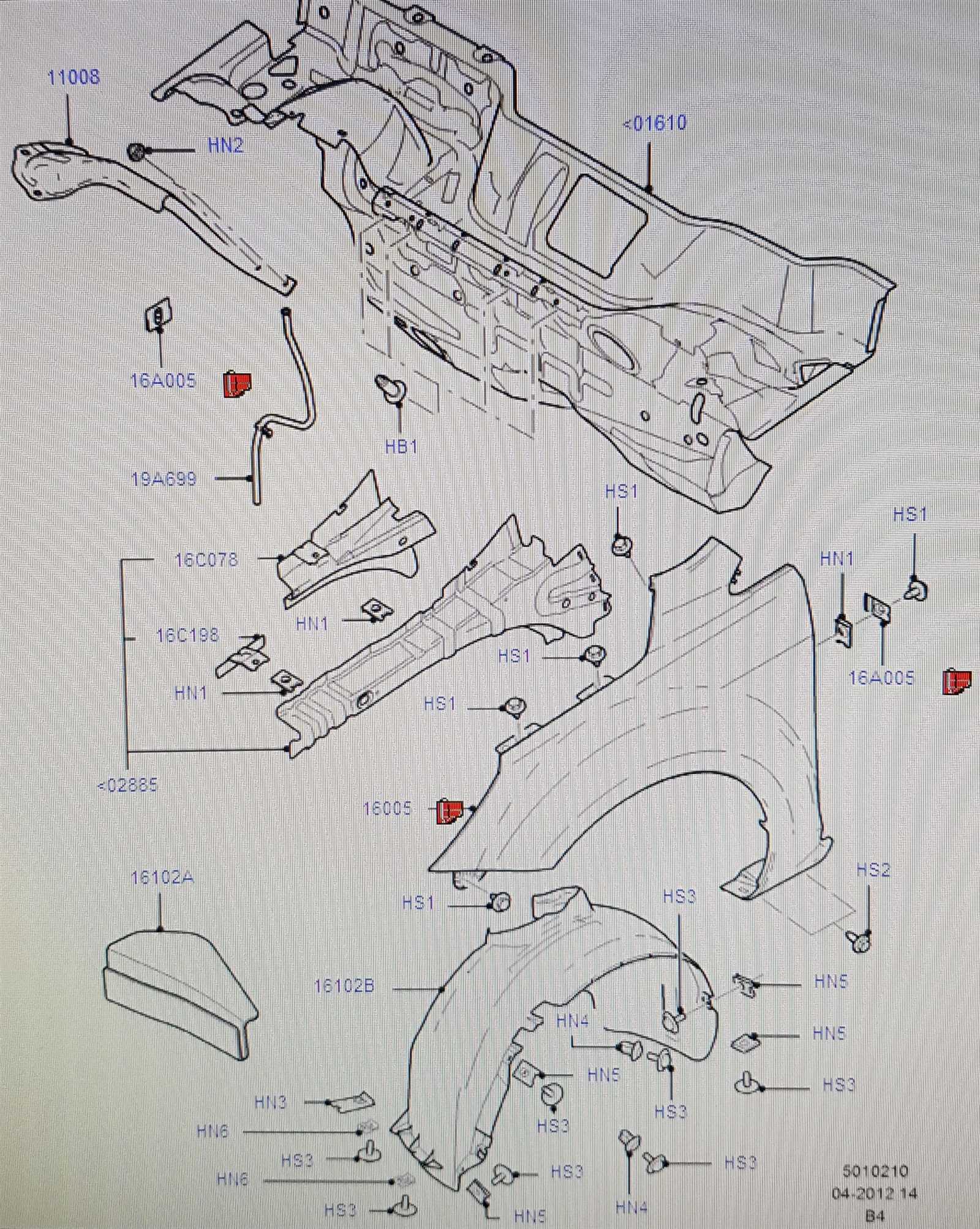 2005 ford focus parts diagram