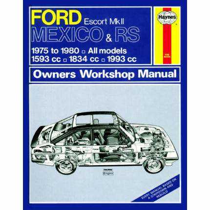 ford escort parts diagram