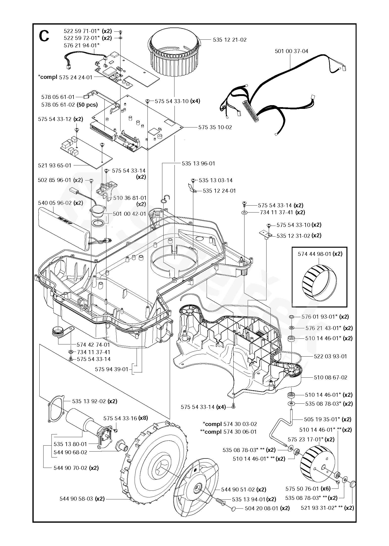 jonsered 260 parts diagram