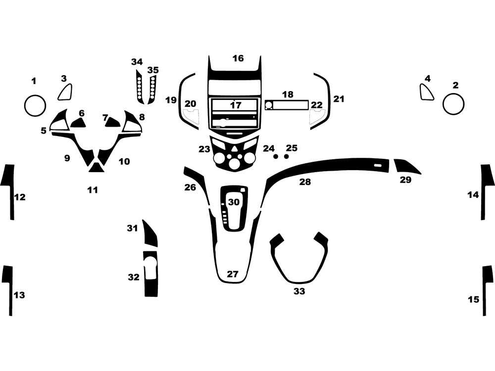 chevy sonic parts diagram