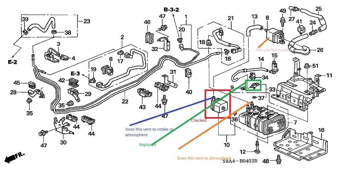 2005 honda crv parts diagram