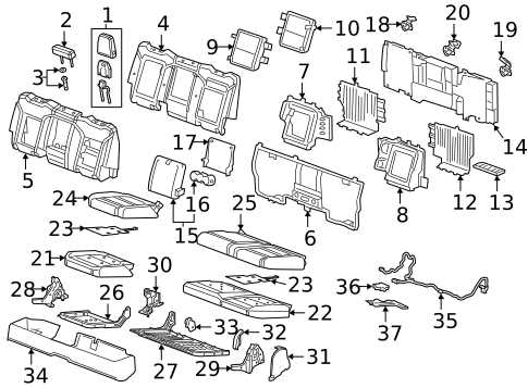 2021 gmc sierra parts diagram