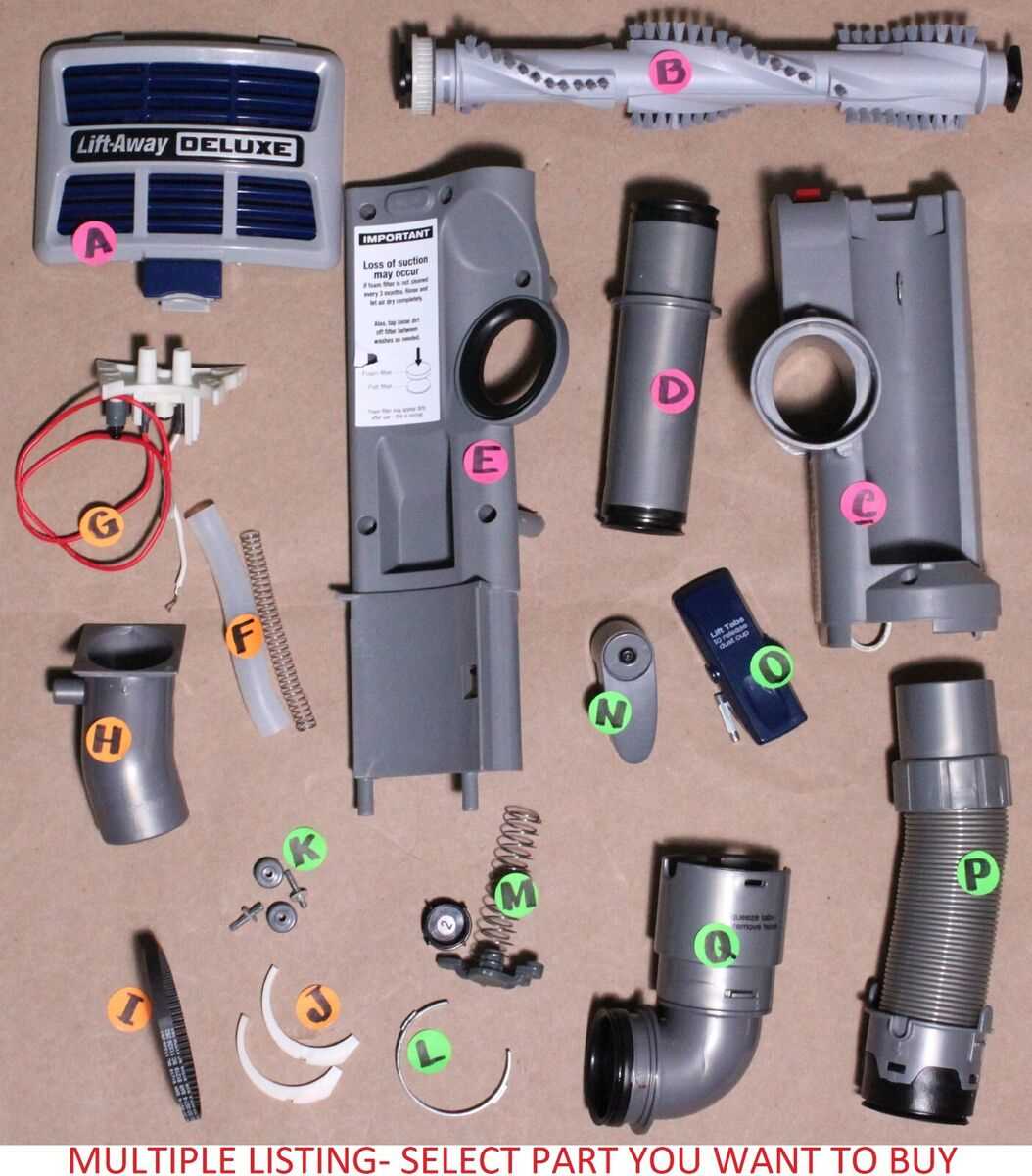 shark rocket parts diagram