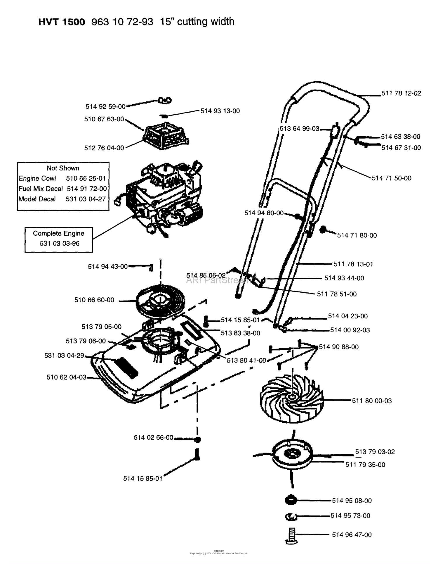 flymo parts diagram