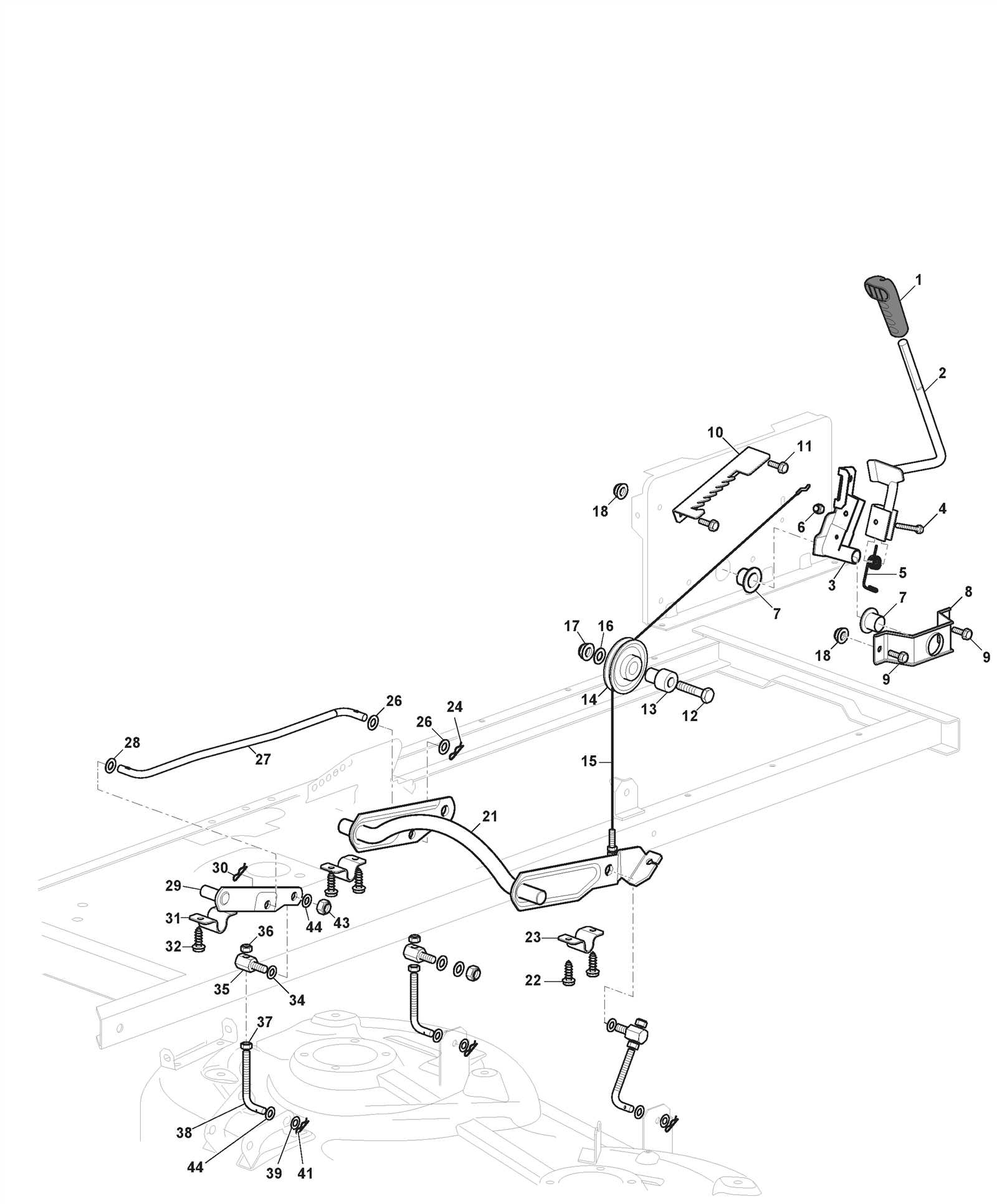 craftsman ltx 1000 parts diagram