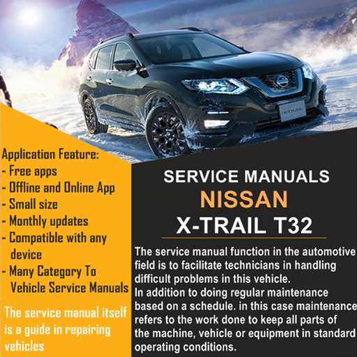 nissan x trail parts diagram